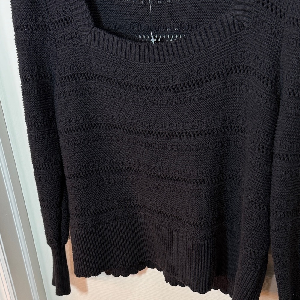 Maurices Black Knit Sweater - Picture 3 of 8
